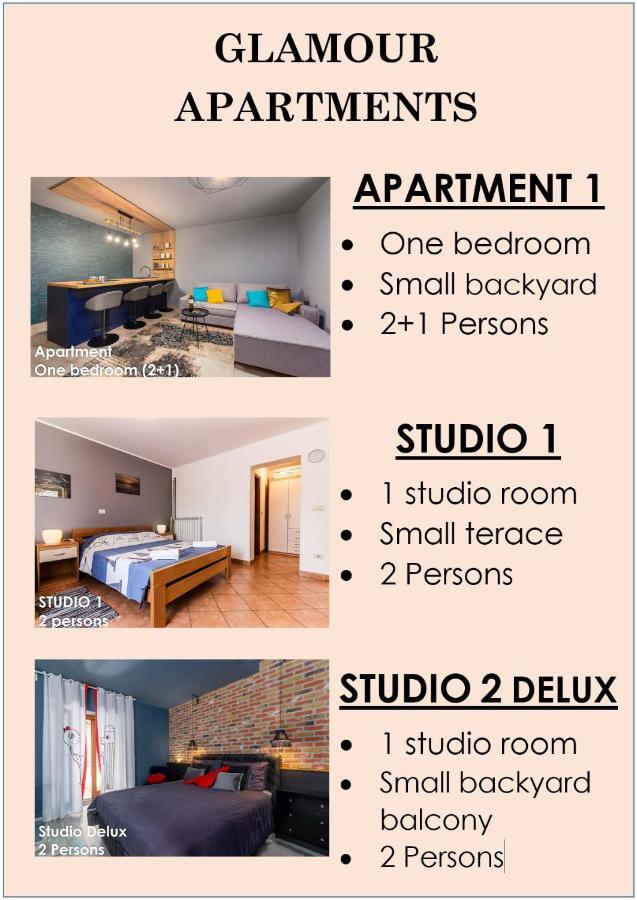 Glamour Apartments Vrsar Eksteriør bilde